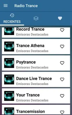 Radio Trance Music android App screenshot 0