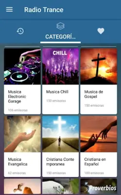 Radio Trance Music android App screenshot 3