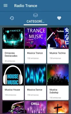 Radio Trance Music android App screenshot 4