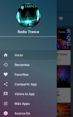 Radio Trance Music android App screenshot 5